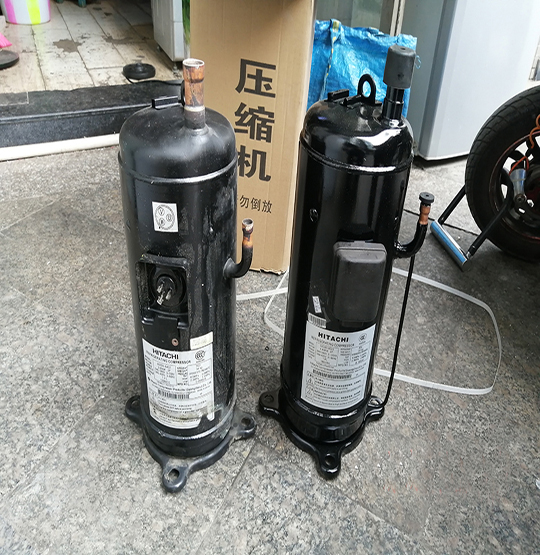 桥东中央空调压缩机的更换维修