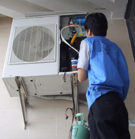 桥东空调开机无反应维修